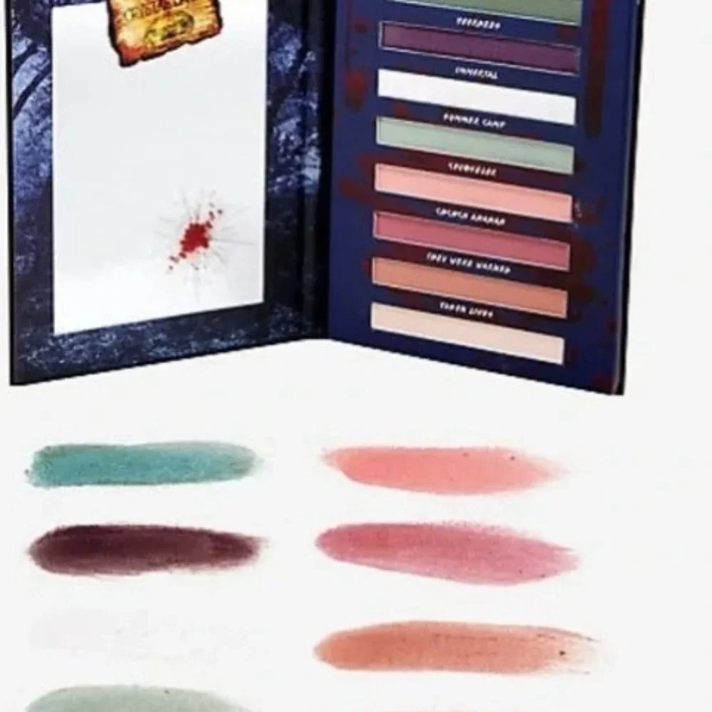 Friday the 13th Jason Voorhees No Place to Hide Eyeshadow Palette Crystal Lake